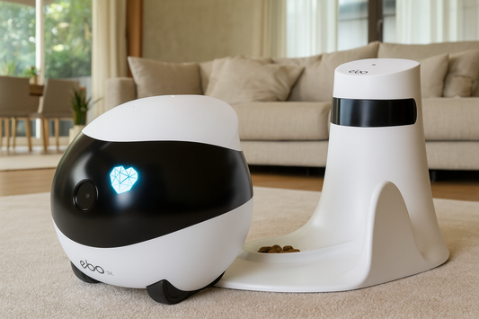 Servio Remote Control Security Camera Robot with Charging Dock